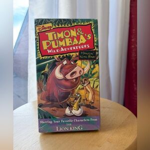 Walt Disney Home Video Timon & Pumbaa’s Wild Adventure VHS Tape New Unsealed T7